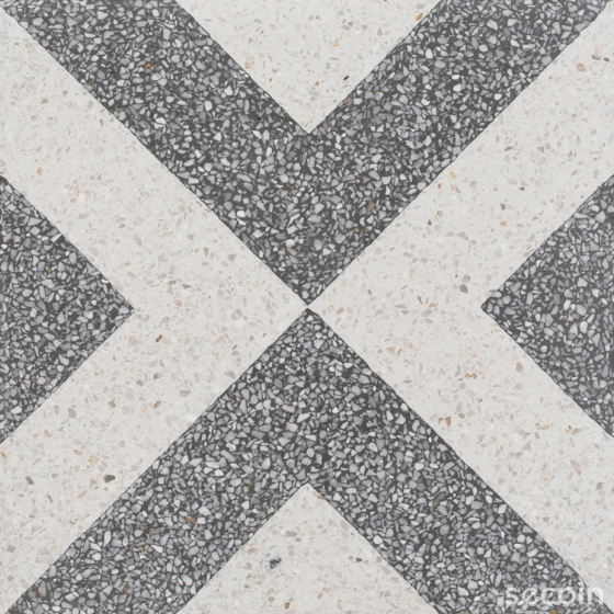 Encaustic terrazzo TE2-631